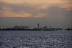 夕景：湾岸