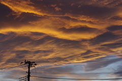 夕焼け雲