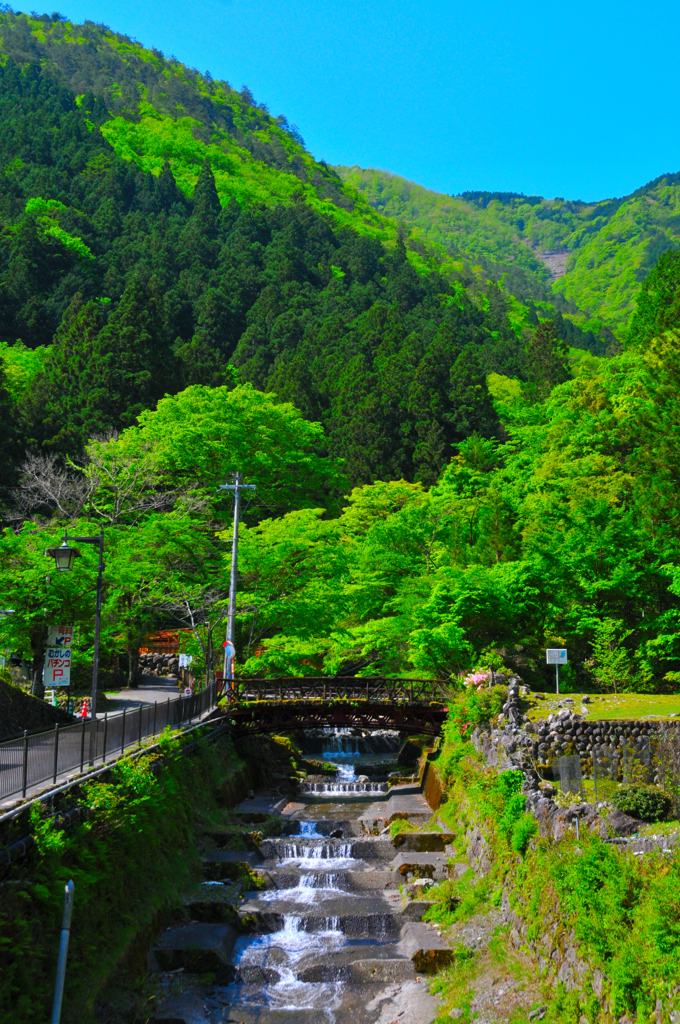 寸又峡の風景