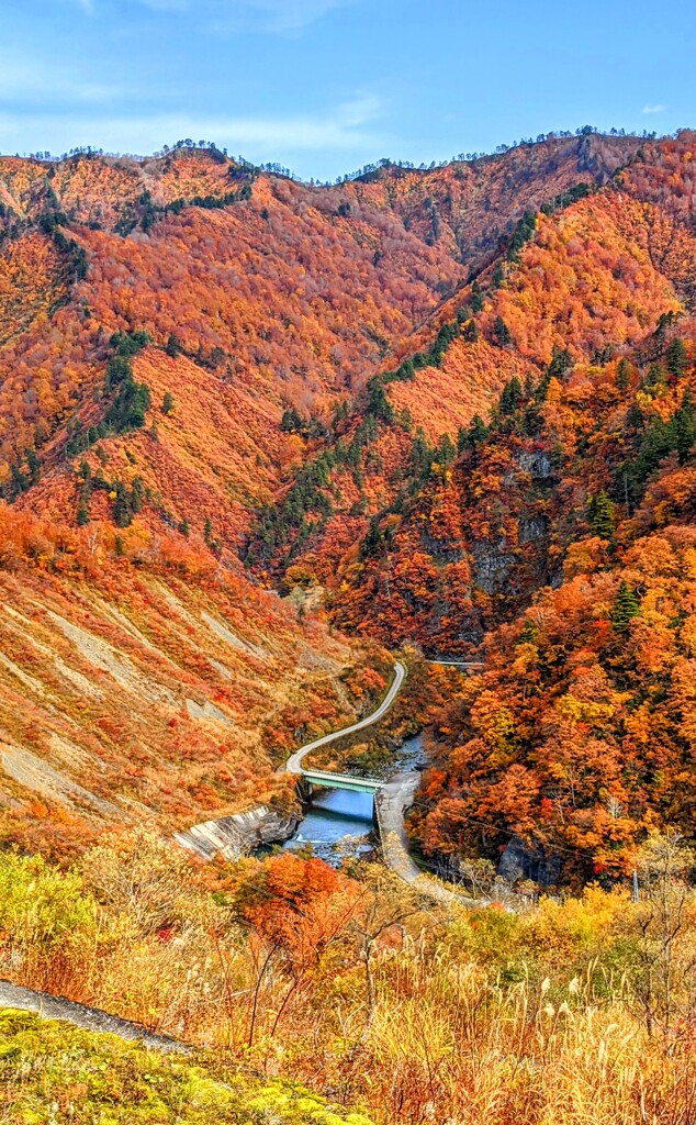 奥只見ダムから