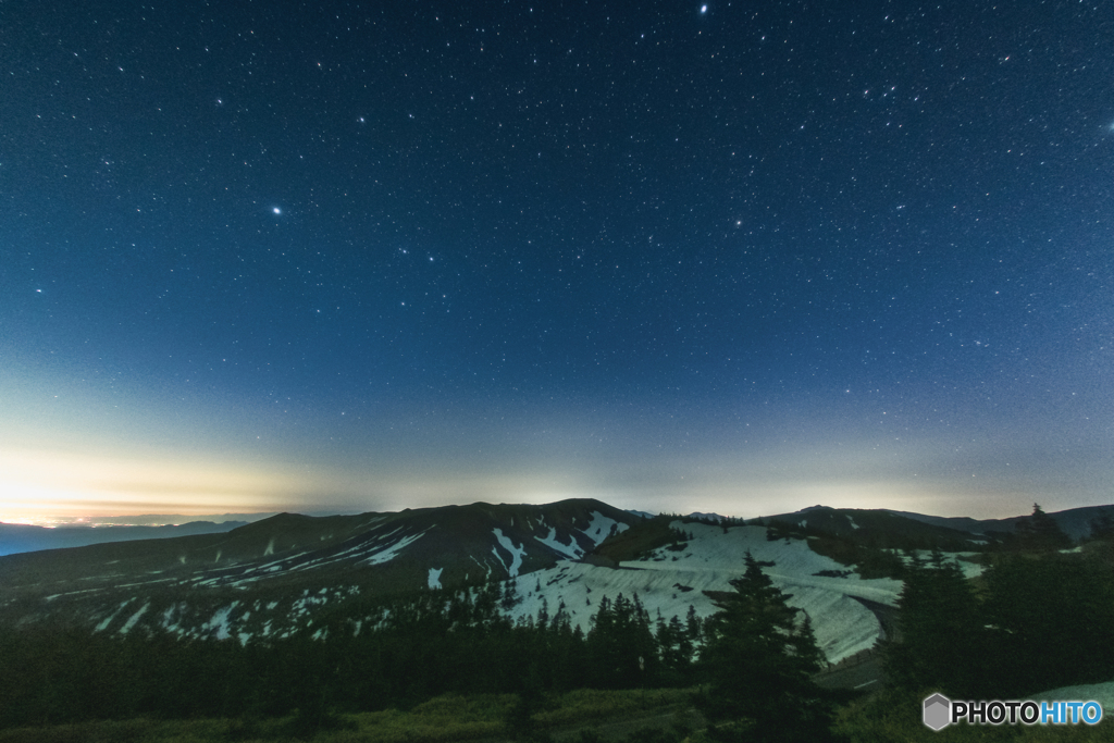 渋峠の星空