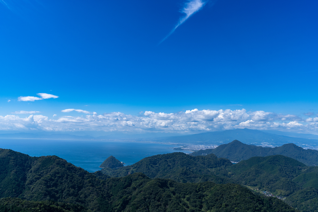 駿河湾を望む