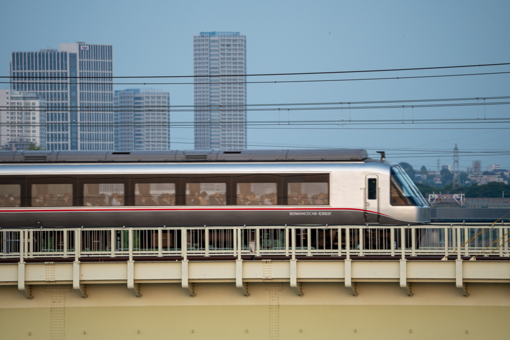ロマンスカー誰か乗るの？