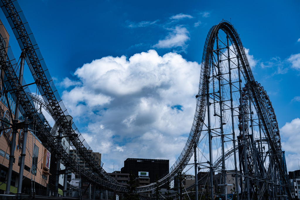 東京ドームシティジェットコースター