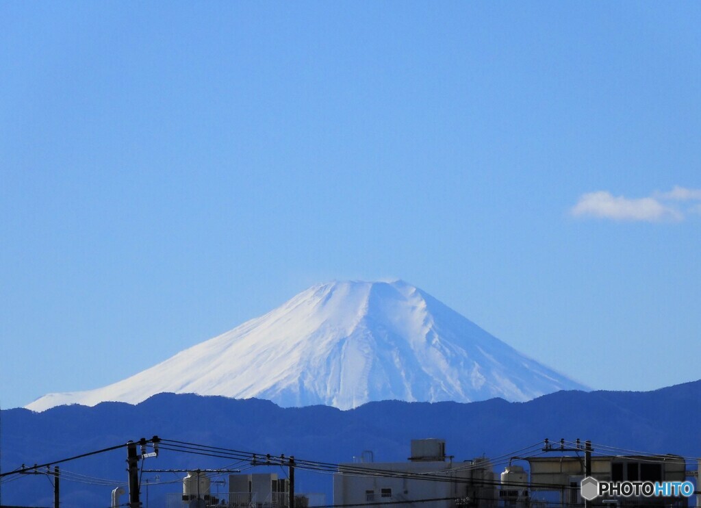 今朝の富士山２