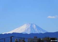 今朝の富士山２