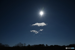 太陽と雲