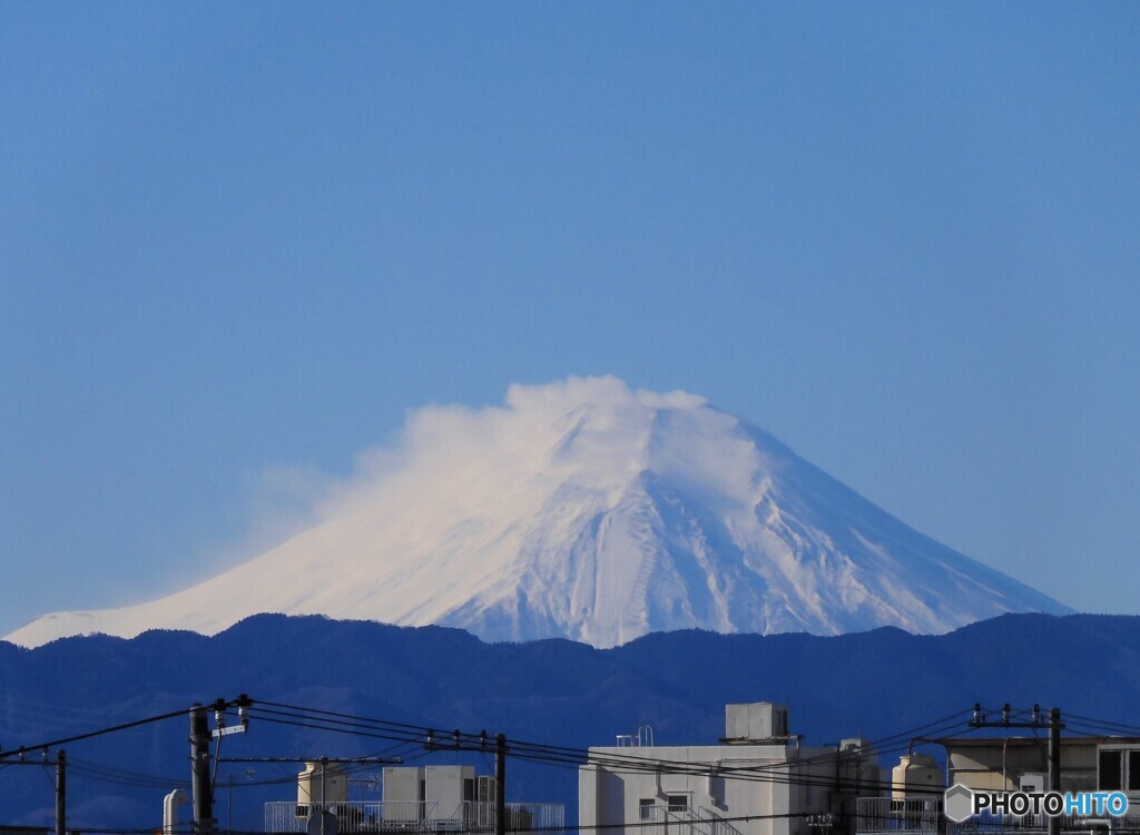 今朝の富士山１