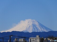 今朝の富士山１