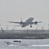 ANA機の離陸