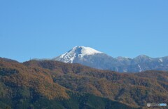 雪化粧の日光白根山