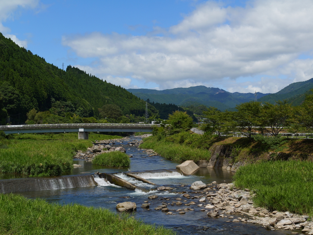 宍粟市内の揖保川１