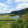 兵庫県宍粟市神河橋から見た揖保川