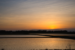 sunset at 30,Apr 2022