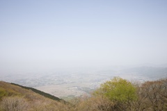the sky with golden sand