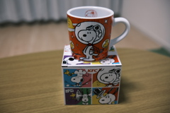 ケンタSNOOPYマグ