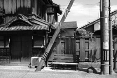 田舎のバス停