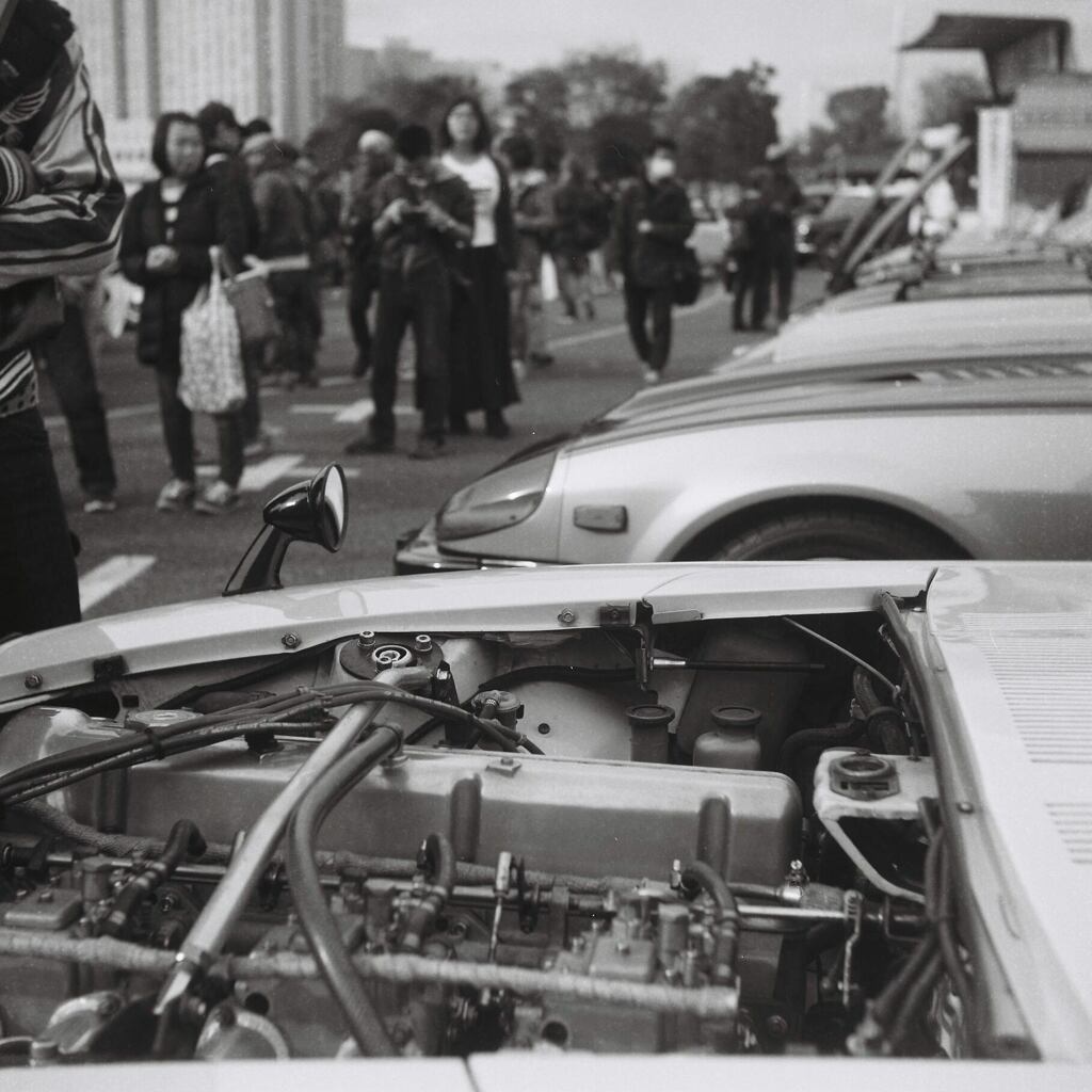 旧車のイベントにて