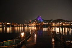 ディズニー夜景