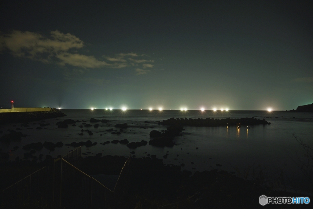 「いさり火」再び灯る