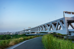 首都高横浜のトラス橋