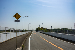 三浦宮川風力発電所への道