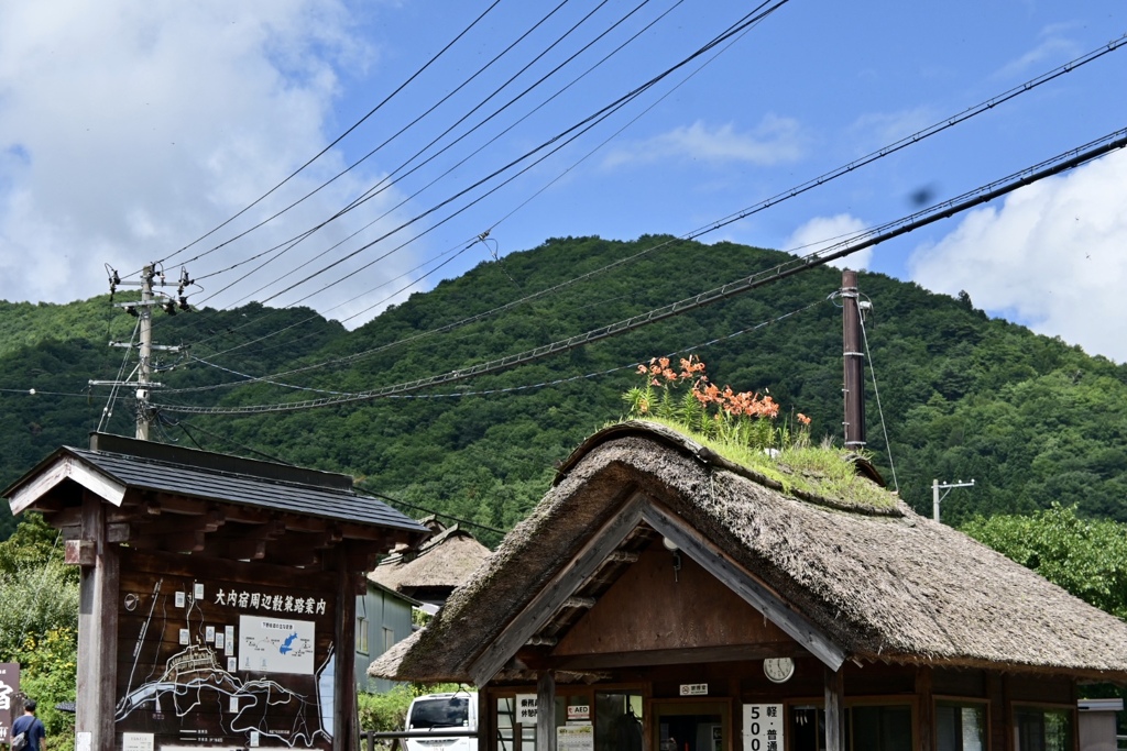 茅葺き屋根