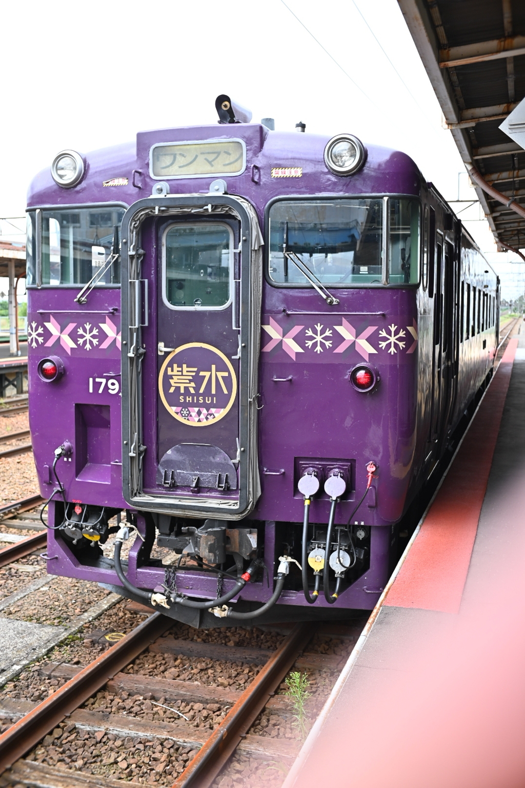 キハ40特別改装列車「紫水号」