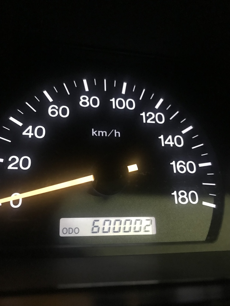 60万キロ到達！^_^