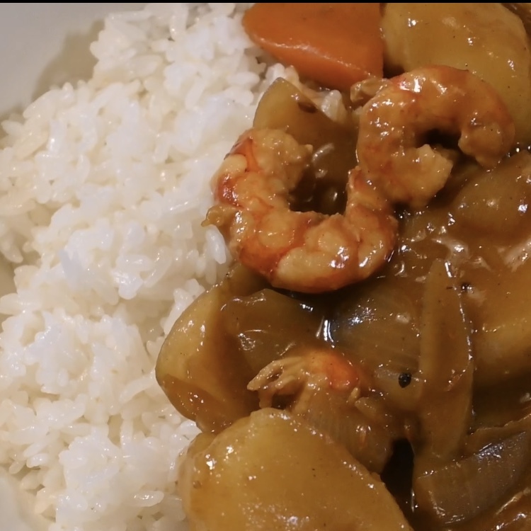 えびカレー^_^