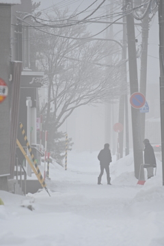 地吹雪