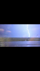 セントレアを襲う雷雨！