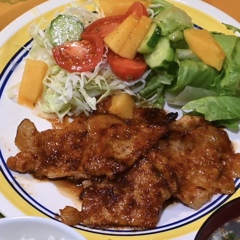 豚肉の生姜焼き