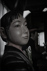 明日萌驛にて