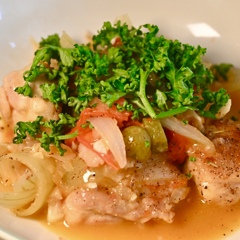 鶏肉のトマト煮込み