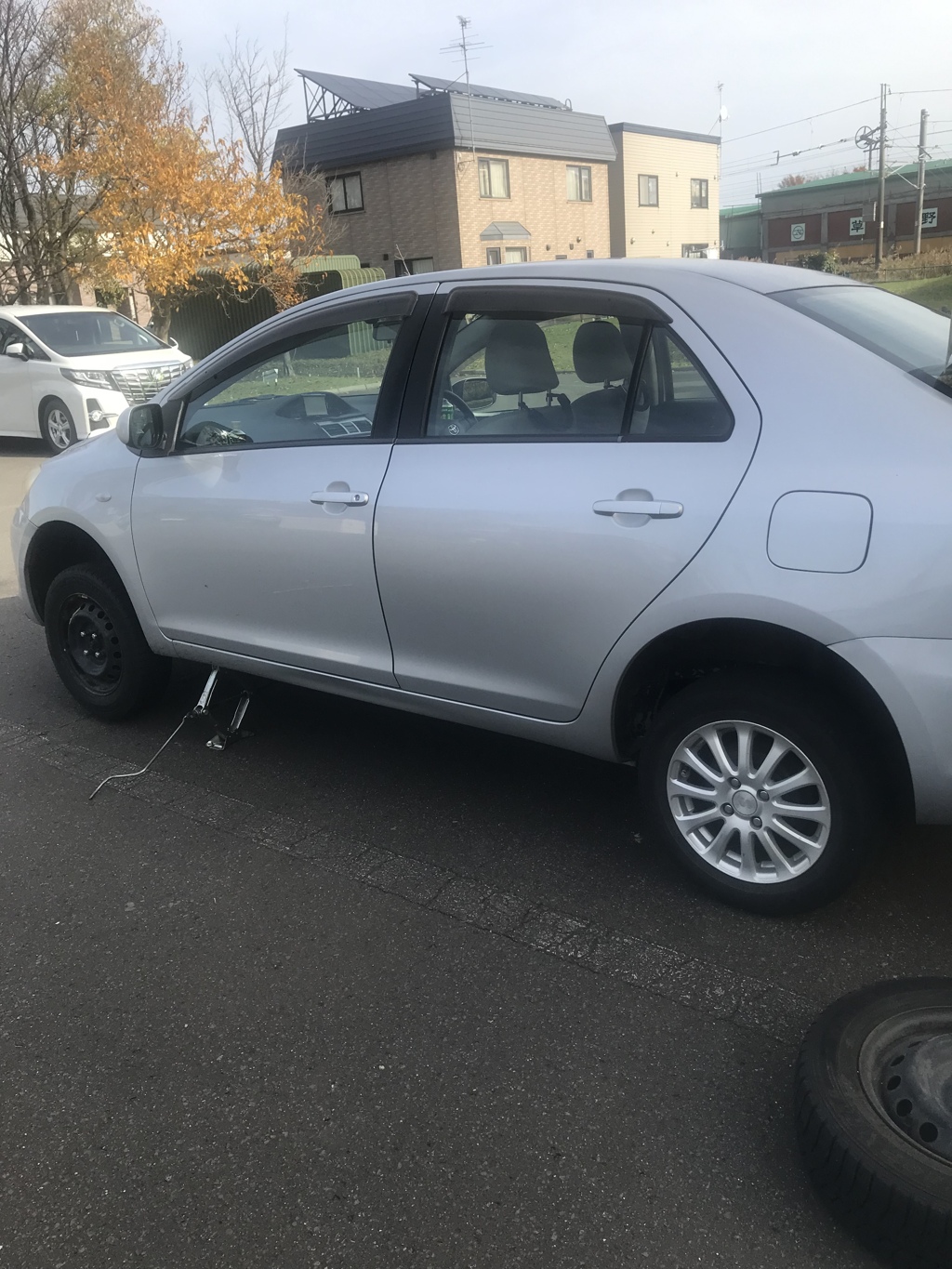 最後のタイヤ交換