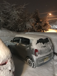 排雪が終わると必ずまた降るの理り