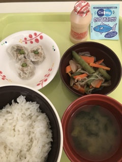 3月11日病院朝ご飯