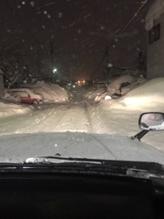 岩見沢市の積雪