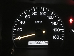 50万キロ超えました！