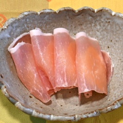柿と生ハム