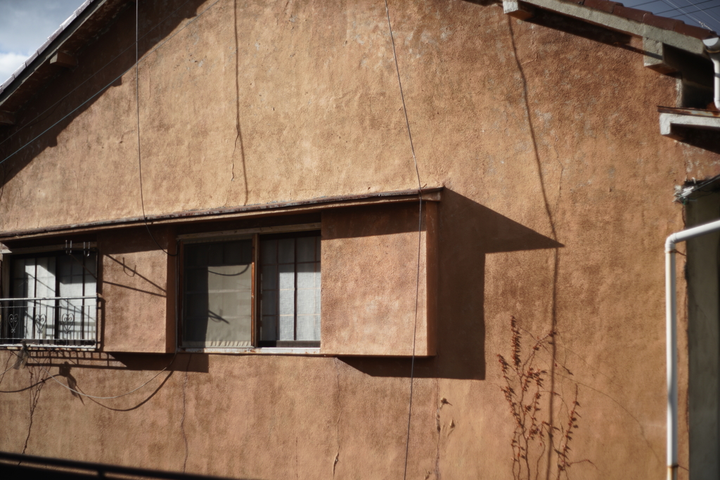 文化の壁  ASAHI Auto takumar 55mm f1.8 解放