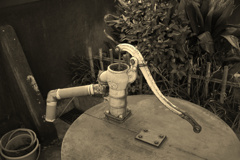 いにしえのポンプ