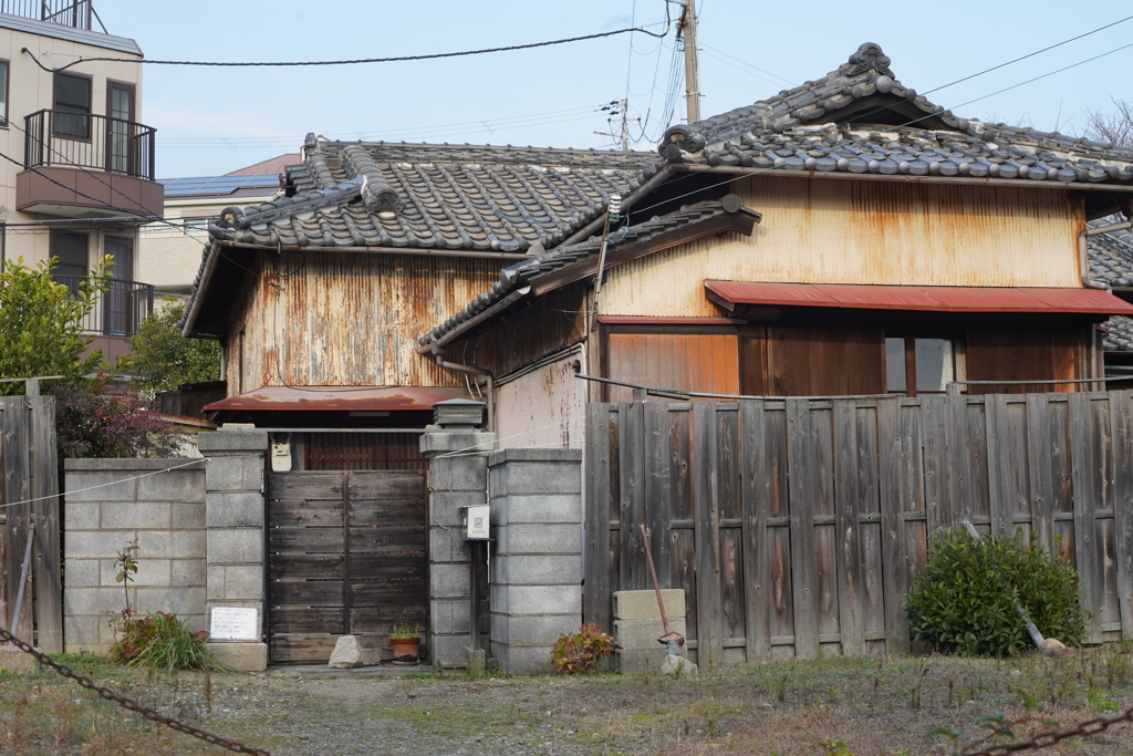 空き家(レンズテスト)