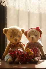 バレンタインデーのクマさん