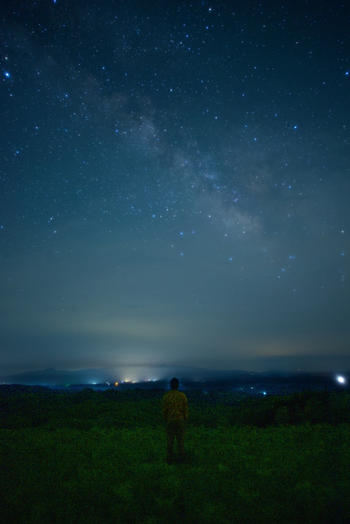 初夏の星空