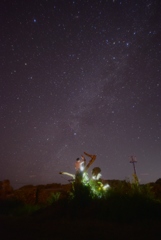 星空。。最南端キャンプ場