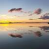 海辺の夕方