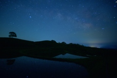 初夏の星空