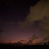夕暮れに見え始めらアトラス彗星